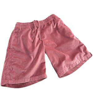 Quasi Shorts Skateboard Mens Size Small Corduroy Brown
